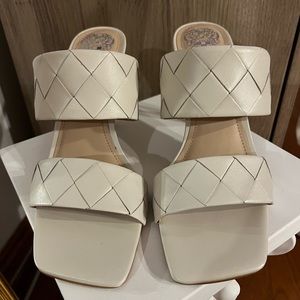 Vince Camuto candiala sandal in bone Napa